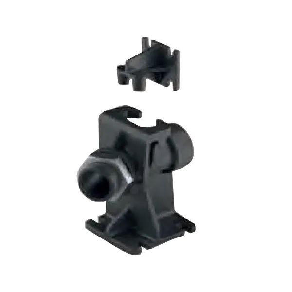 A Pedrollo PA2 Guiderail kit in black.