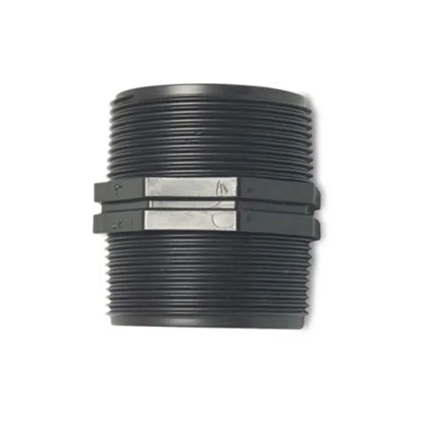 Plastic Nipple - Male BSP x Male BSP Plastic Nipple - 1'1/2" Male BSP x 1'1/2" Male BSP