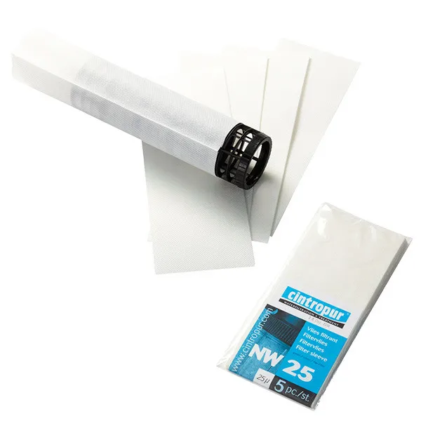 Cintropur NW25 - Filter Sleeve (Pack of 5) NW25 Sleeve - 100 Micron
