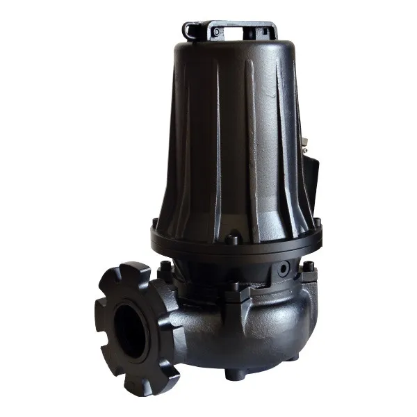 A photo of a black Dreno AM65 Submersible pump.