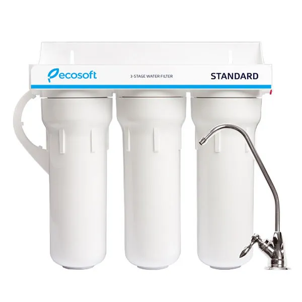 Ecosoft domestic 3 stage water filter.