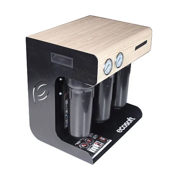 An ecosoft Robust Pro Reverse Osmosis filter.