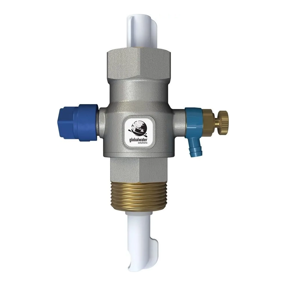 Anti Legionella Flow-Thru Inline Adaptor