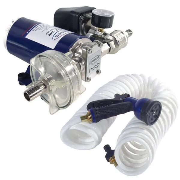 A macro DP12 pump system and washing pump kit