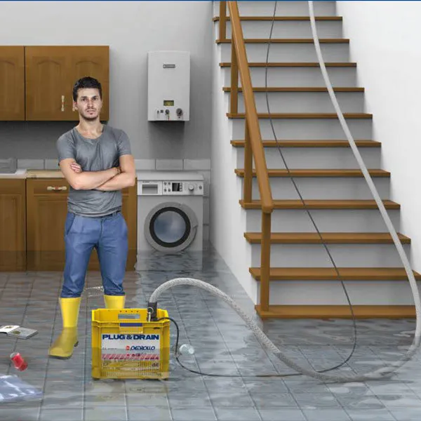 A SOS emergency flood kit, plug drain.