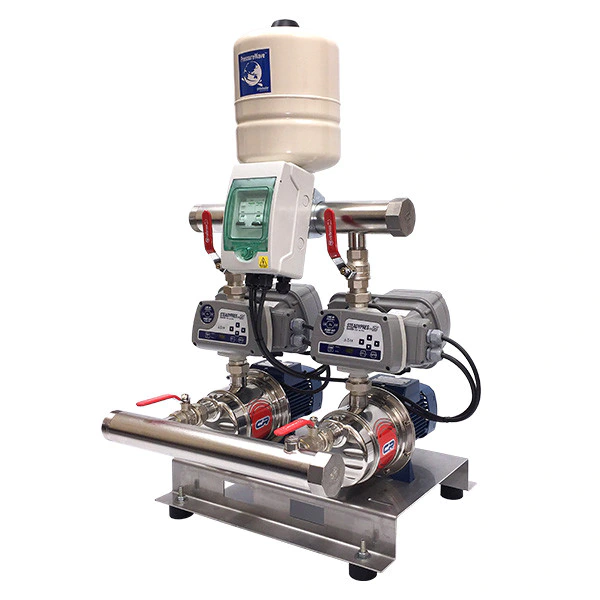 POWERBOOST FLOW V4/80 – Twin Booster Set 100l/min @3bar Three Phase