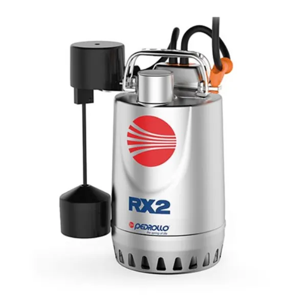 Pedrollo RX GM Stainless Steel Submersible Drainage Pump RXm1-GM