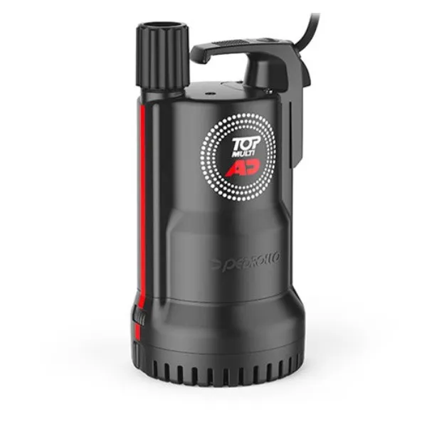 A photo of a Pedrollo Top Multi Ad blue pump system.