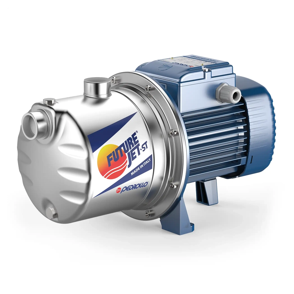 Pedrollo FUTURE JET-ST Stainless Steel Self-Priming JET Pumps FUTURE JET 1B-ST Single Phase