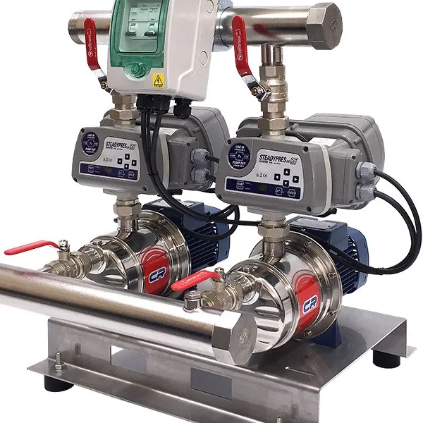 A Pedrollo PowerBoost Flow V set.