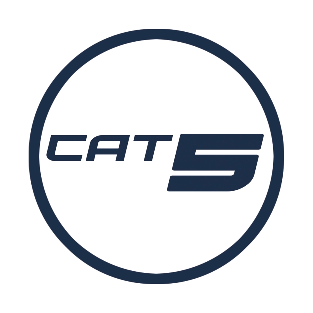 A photo of a CAT5 PowerTank badge.