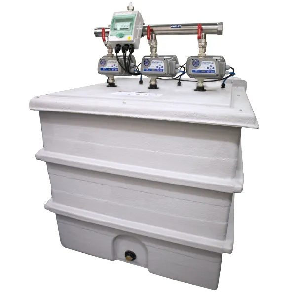 Powertank INDUSTRIAL - Triple Pump Variable Speed Water Pressure Booster 4000ltr Industrial