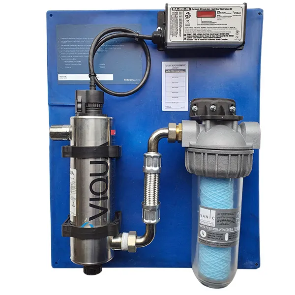 A photo of a PowerTank UV system the model is vh200.