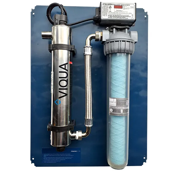 A photo of a PowerTank UV system the model is VH410.