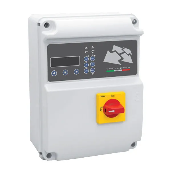 Powerdrain-2-Pump-Control-Panel.webp A photo of a powerdrain control panel system.