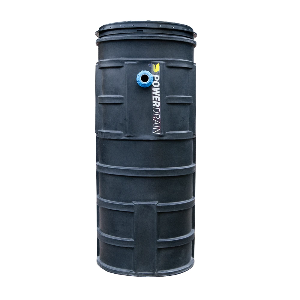 Powerdrain Mini Basement Single Pump Station - Dirty Water 200ltr