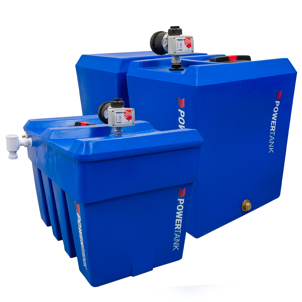 Powertank RECTANGULAR - Fixed Speed - 300 or 500ltr 500 Litre Tank