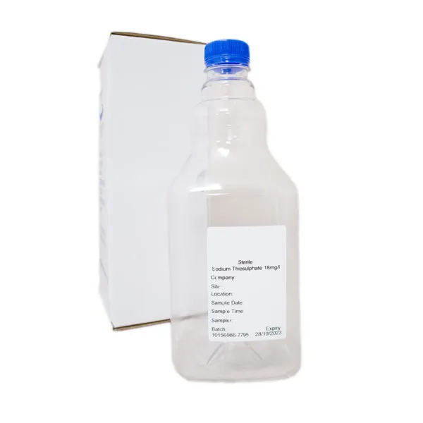 A photo of a plastic water testing kit.